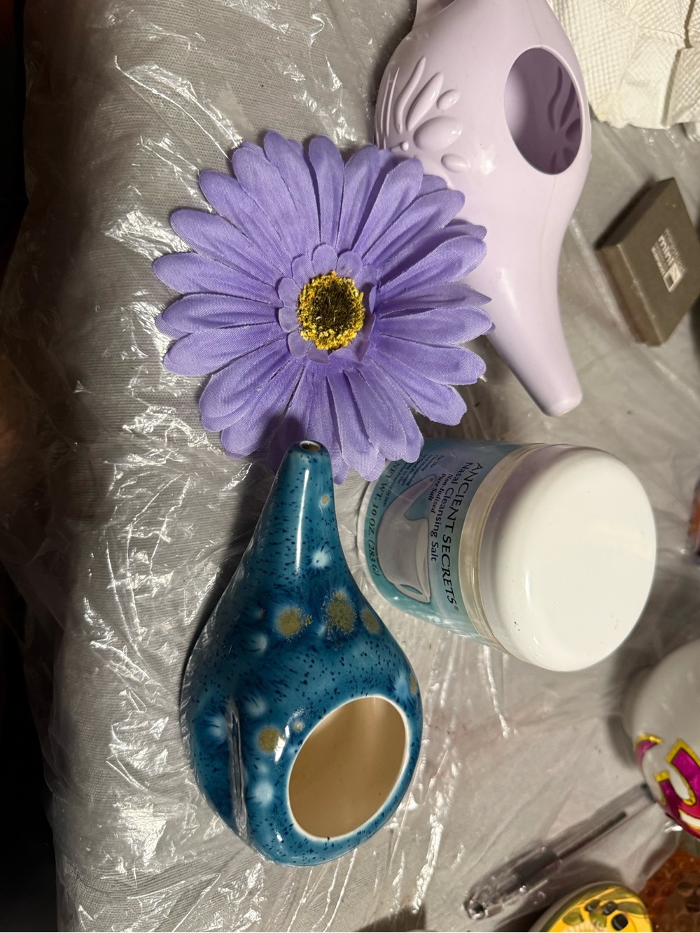New ceramic nasal H made + salts and one more nasal